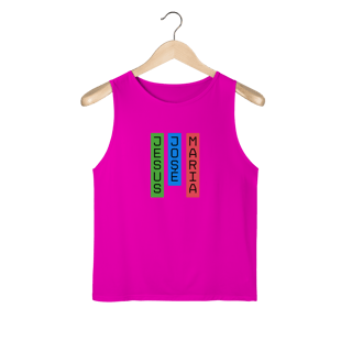 Nome do produto Regata (Masc) Dry Fit - Jesus, José e Maria