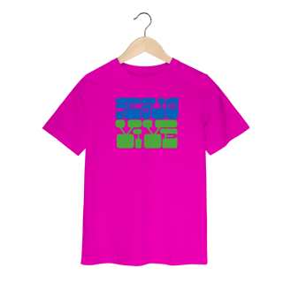 Nome do produto Camiseta Infantil - Jesus Vive