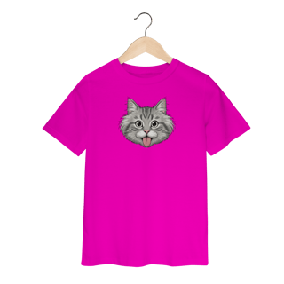 Nome do produto Camiseta Infantil - Einstein Cat