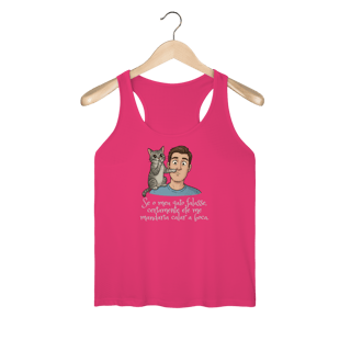 Regata (Fem) Dry Fit - Se Meu Gato Falasse