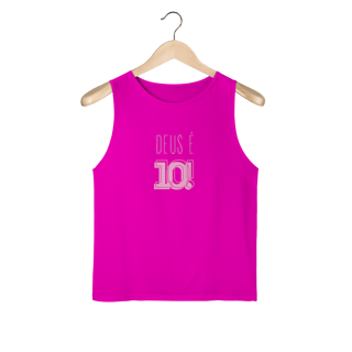 Nome do produto Regata (Masc) Dry Fit - Deus é 10!