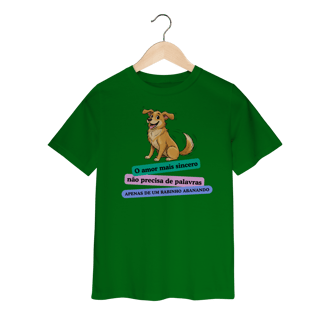 Nome do produto Camiseta Infantil - Amor Sincero