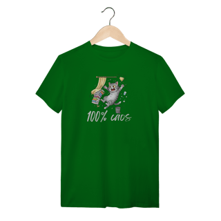 Nome do produto Camiseta - 100% Caos