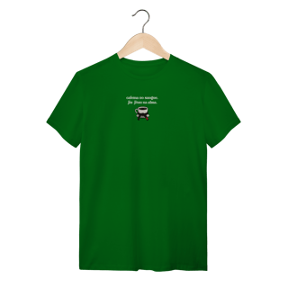 Nome do produto Camiseta - Cafeína