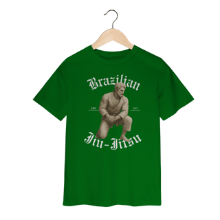 Nome do produto Camiseta Infantil - BJJ Statue