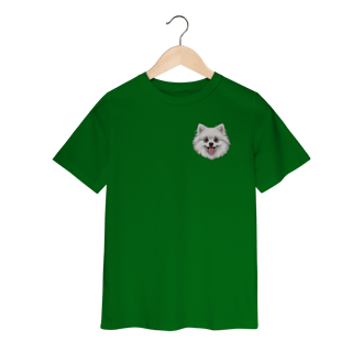Nome do produto Camiseta Infantil - Spitz Branco
