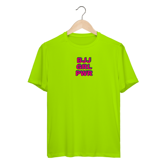 Camiseta Dry Fit - BJJ GRL PWR