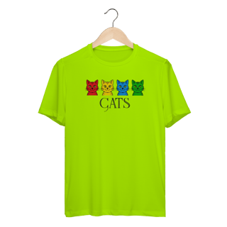 Camiseta Dry Fit - Cats