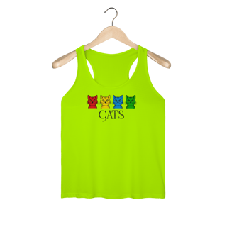 Nome do produto Regata (Fem) Dry Fit - Cats