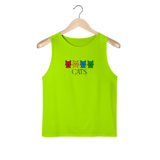 Nome do produto Regata (Masc) Dry Fit - Cats