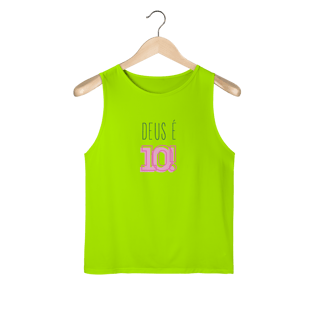 Regata (Masc) Dry Fit - Deus é 10!