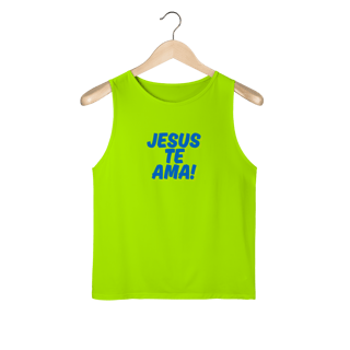 Nome do produto Regata (Masc) Dry Fit - Jesus te Ama!