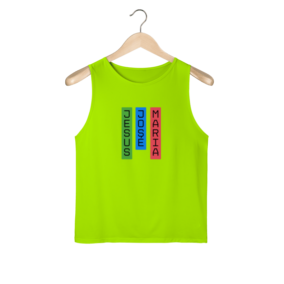 Regata (Masc) Dry Fit - Jesus, José e Maria