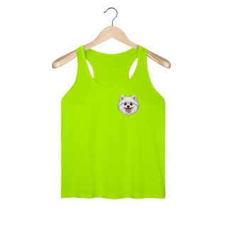 Nome do produto Regata (Fem) Dry Fit - Spitz Branco