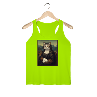 Nome do produto Regata (Fem) Dry Fit - Mona Lisa Cat