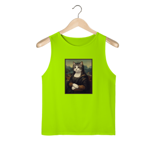 Nome do produto Regata (Masc) Dry Fit - Mona Lisa Cat