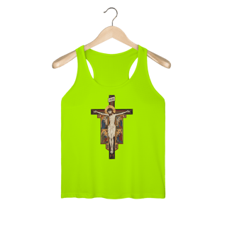 Nome do produto Regata (Fem) Dry Fit - Cruz de Damião