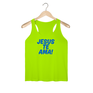 Nome do produto Regata (Fem) Dry Fit - Jesus te Ama!