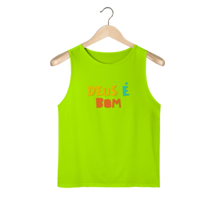 Nome do produto Regata (Masc) Dry Fit - Deus é Bom