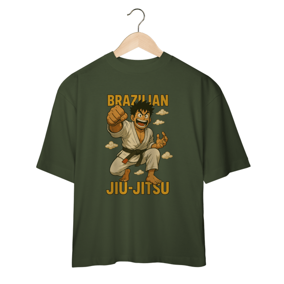 Camiseta Oversized - One Piece BJJ
