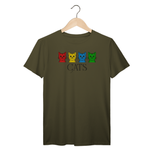 Nome do produto Camiseta Prime - Cats