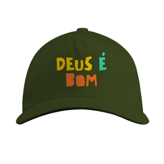 Nome do produto Boné Prime - Deus é Bom