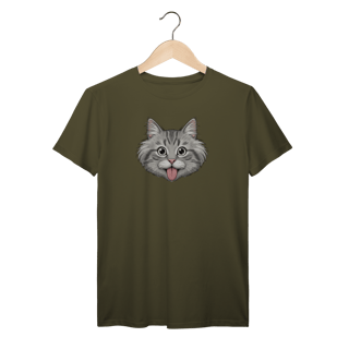 Nome do produto Camiseta Prime - Einstein Cat