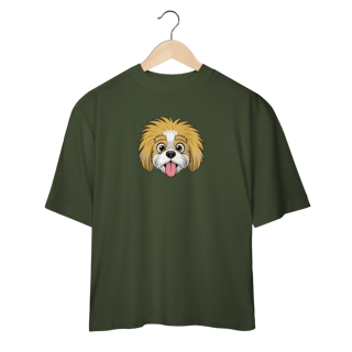 Nome do produto Camiseta Oversized - Einstein Dog