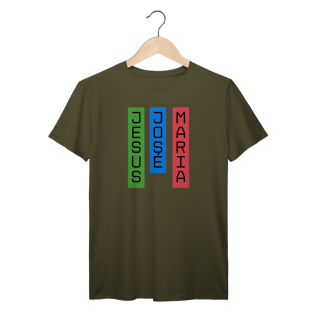 Nome do produto Camiseta Prime - Jesus, José e Maria