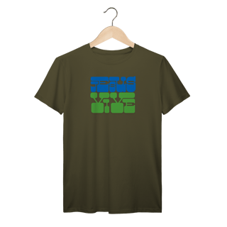 Nome do produto Camiseta Prime - Jesus Vive