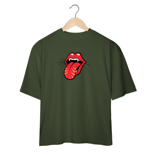 Nome do produto Camiseta Oversized - Língua de Gato