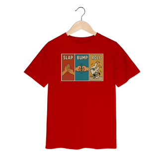Nome do produto Camiseta Infantil - Slap, Bump & Roll