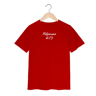 Nome do produto Camiseta Infantil - Filipenses 4:13