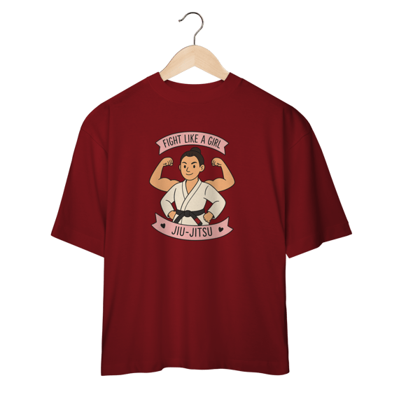 Camiseta Oversized - Fight Like a Girl