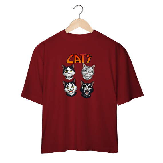Camiseta Oversized - Catss