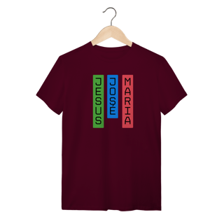 Nome do produto Camiseta - Jesus, José e Maria