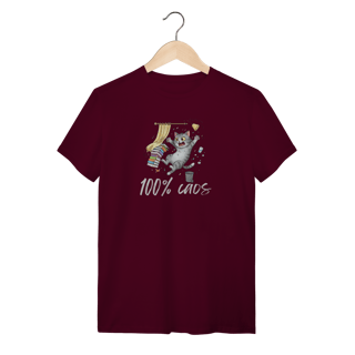 Nome do produto Camiseta - 100% Caos