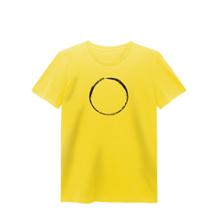 Nome do produto Camiseta Baby Long Estonada “Círculo” | 4 Cores