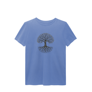 Nome do produto Camiseta T-Shirt Estonada “Raiz e Expansão” | Unissex, 6 Cores