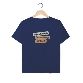 Nome do produto Camiseta Baby Long Sport Dry UV “Seja Energia” – Coleção Frequência Positiva
