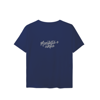 Nome do produto Camiseta Baby Long Sport Dry UV “Manifesta e Confia” | 7 Cores