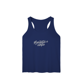 Nome do produto Camiseta Regata Fem. Sport Dry UV “Manifesta e Confia” | 7 Cores