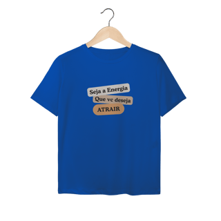 Nome do produto Camiseta Baby Long Sport Dry UV “Seja Energia” – Coleção Frequência Positiva
