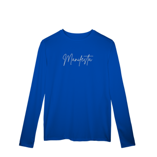 Nome do produto Camiseta Manga Longa Sport Dry UV “Manifesta” | Unissex, 7 Cores