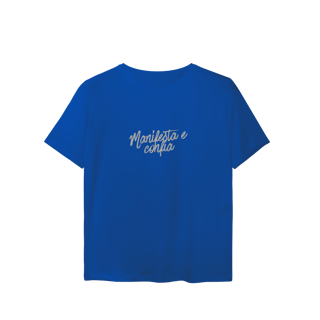 Nome do produto Camiseta Baby Long Sport Dry UV “Manifesta e Confia” | 7 Cores