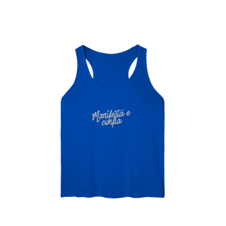 Nome do produto Camiseta Regata Fem. Sport Dry UV “Manifesta e Confia” | 7 Cores