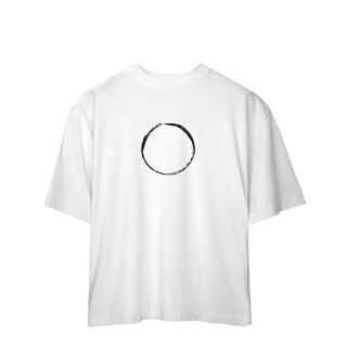 Nome do produto Camiseta Oversized “Círculo” | 6 Cores