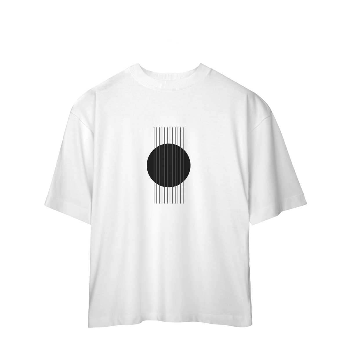 Nome do produto: Camiseta Oversized “Frequência Central” | 6 Cores