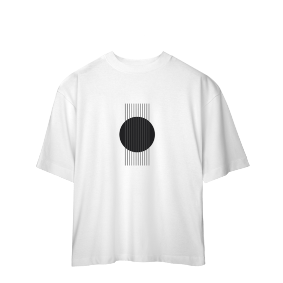Camiseta Oversized “Frequência Central” | 6 Cores