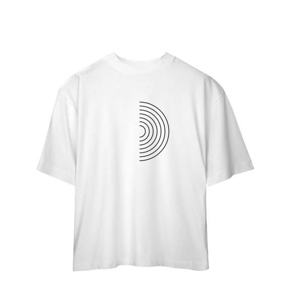 Camiseta Oversized “Frequência em Movimento” | 6 Cores
